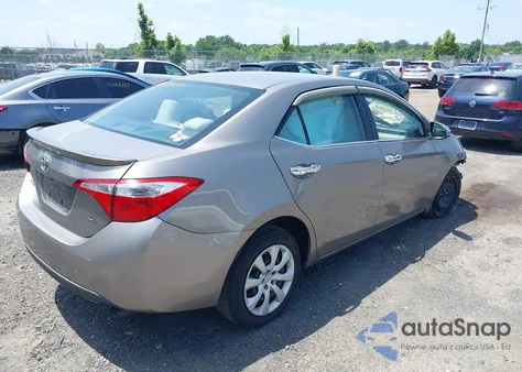 2014 Toyota Corolla Le from USA, damaged, VIN 2T1BURHE6EC069077